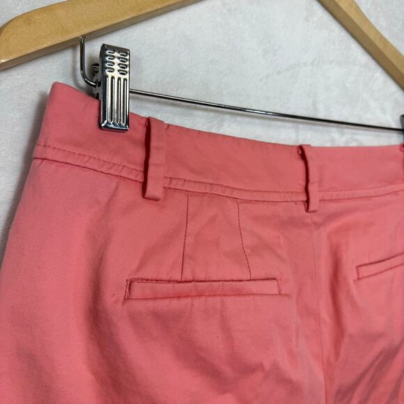 Talbots 4 Perfect Shorts Peach Pink Bermuda Formal Golf Party Preppy Posh Summer - Picture 4 of 10